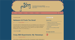 Desktop Screenshot of jmblog.com